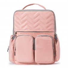 SoHo Designs Mochila de Maternidade Multifuncional Rosa com Acessórios